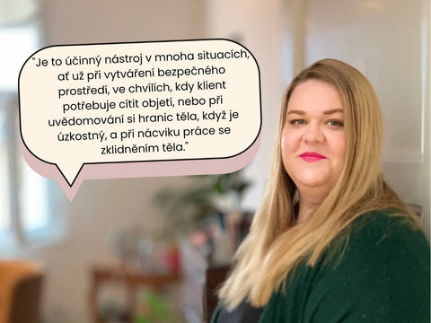 Zátěžová přikrývka v psychoterapii