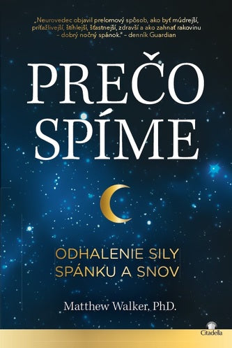 Kniha Proč spíme